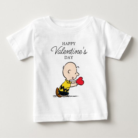 pinda's | Valentijnsdag Charlie Brown Red Heart (Voorkant)
