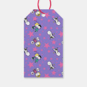 pinda's | Valentijnsdag Charlie Brown Red Heart Cadeaulabel (Achterkant)