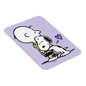 pinda's | VALENTIJNSDAG | Charlie Brown & Snoopy Magneet (Rechterzijde)