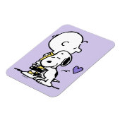 pinda's | VALENTIJNSDAG | Charlie Brown & Snoopy Magneet (Linkerzijde)