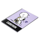 pinda's | VALENTIJNSDAG | Charlie Brown & Snoopy Notitieboek (Linkerzijde)