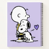 pinda's | VALENTIJNSDAG | Charlie Brown & Snoopy Notitieboek (Achterkant)