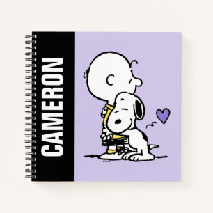 pinda's VALENTIJNSDAG Charlie Brown & Snoopy Notitieboek