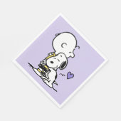 pinda's | VALENTIJNSDAG | Charlie Brown & Snoopy Servet (Hoek)