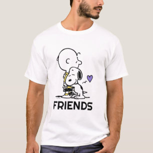 pinda's   VALENTIJNSDAG   Charlie Brown & Snoopy T-shirt