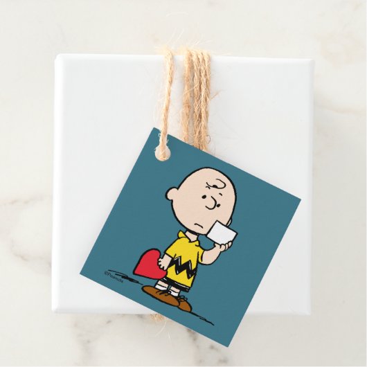 pinda's | Valentijnsdag Charlie Brown Valentijn Bedankjes Labels (In situ)