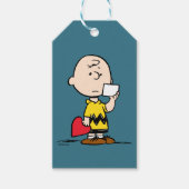 pinda's | Valentijnsdag Charlie Brown Valentijn Cadeaulabel (Voorkant)