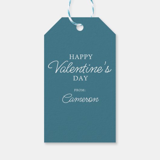 pinda's | Valentijnsdag Charlie Brown Valentijn Cadeaulabel (Achterkant)