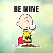 pinda's | Valentijnsdag Charlie Brown Valentijn Raamsticker (Vel 3)