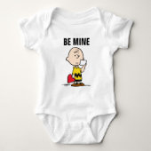 pinda's | Valentijnsdag Charlie Brown Valentijn Romper (Voorkant)