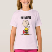 pinda's | Valentijnsdag Charlie Brown Valentijn T-shirt (Voorkant)