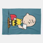 pinda's | Valentijnsdag Charlie Brown Valentijn Theedoek (Horizontaal)