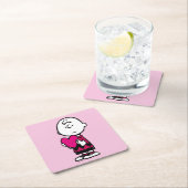 pinda's | VALENTIJNSDAG | Heart Charlie Brown Kartonnen Onderzetters (Insitu)