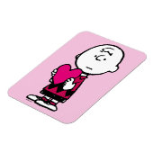 pinda's | VALENTIJNSDAG | Heart Charlie Brown Magneet (Linkerzijde)