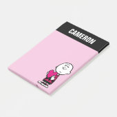 pinda's | VALENTIJNSDAG | Heart Charlie Brown Post-it® Notes (Schuin)