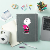 pinda's | VALENTIJNSDAG | Heart Charlie Brown Sticker (iPad Cover)