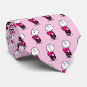 pinda's | VALENTIJNSDAG | Heart Charlie Brown Stropdas (Opgerold)
