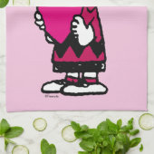 pinda's | VALENTIJNSDAG | Heart Charlie Brown Theedoek (Gevouwen)