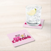 pinda's | VALENTIJNSDAG | Hout Kartonnen Onderzetters (Insitu)