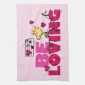 pinda's | VALENTIJNSDAG | Hout Theedoek (Verticaal)