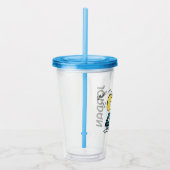 pinda's | VALENTIJNSDAG | Lucy & Schroeder Kiss Acryl Drinkbeker (Rechts)