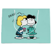 pinda's | VALENTIJNSDAG | Lucy & Schroeder Kiss Groot Cadeauzakje (Voorkant)