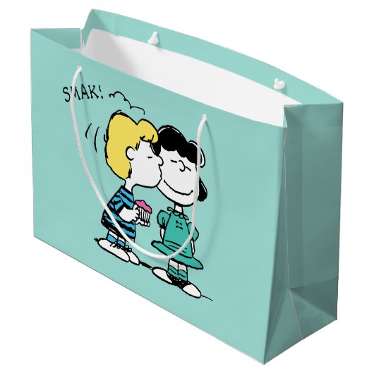 pinda's | VALENTIJNSDAG | Lucy & Schroeder Kiss Groot Cadeauzakje (Achterkant Gekanteld)