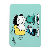 pinda's | VALENTIJNSDAG | Lucy & Schroeder Kiss Magneet (Verticaal)