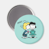 pinda's | VALENTIJNSDAG | Lucy & Schroeder Kiss Magneet (Voorkant / Achterkant)