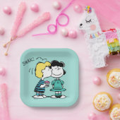 pinda's | VALENTIJNSDAG | Lucy & Schroeder Kiss Papieren Bordje (Feest)