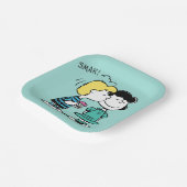 pinda's | VALENTIJNSDAG | Lucy & Schroeder Kiss Papieren Bordje (Gebogen)