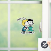 pinda's | VALENTIJNSDAG | Lucy & Schroeder Kiss Raamsticker (Huis)