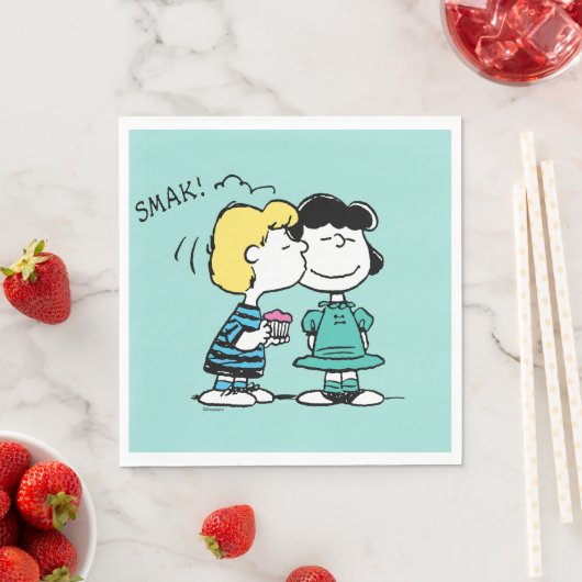 pinda's | VALENTIJNSDAG | Lucy & Schroeder Kiss Servet (Insitu)