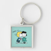 pinda's | VALENTIJNSDAG | Lucy & Schroeder Kiss Sleutelhanger (Voorkant)