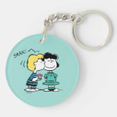 pinda's | VALENTIJNSDAG | Lucy & Schroeder Kiss Sleutelhanger (Achterkant)