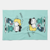 pinda's | VALENTIJNSDAG | Lucy & Schroeder Kiss Theedoek (Horizontaal)