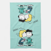 pinda's | VALENTIJNSDAG | Lucy & Schroeder Kiss Theedoek (Verticaal)