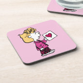 pinda's | VALENTIJNSDAG | Sally Valentijn Kaart Bier Onderzetter (Linkerzijde)