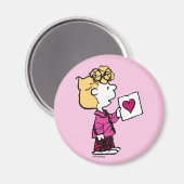 pinda's | VALENTIJNSDAG | Sally Valentijn Kaart Magneet (Voorkant / Achterkant)