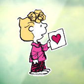 pinda's | VALENTIJNSDAG | Sally Valentijn Kaart Raamsticker (Vel 3)