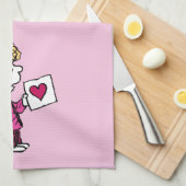 pinda's | VALENTIJNSDAG | Sally Valentijn Kaart Theedoek (Quarter Fold)