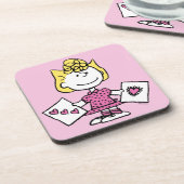 pinda's | VALENTIJNSDAG | Sally Valentijns Bier Onderzetter (Linkerzijde)