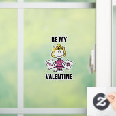 pinda's | VALENTIJNSDAG | Sally Valentijns Raamsticker (Huis)