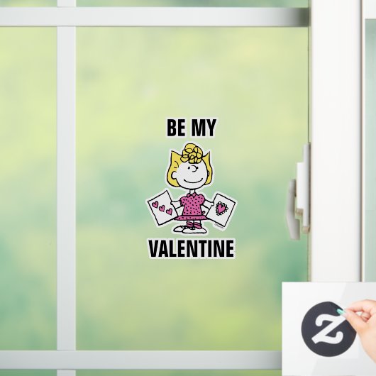 pinda's | VALENTIJNSDAG | Sally Valentijns Raamsticker (Huis)