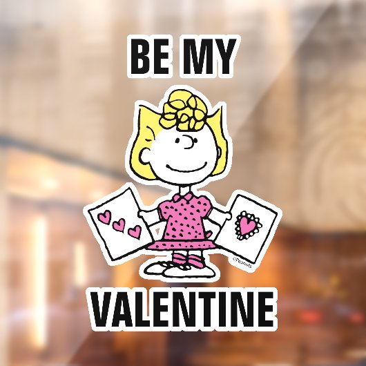 pinda's | VALENTIJNSDAG | Sally Valentijns Raamsticker (Vel 2)