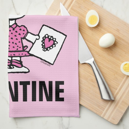 pinda's | VALENTIJNSDAG | Sally Valentijns Theedoek (Quarter Fold)