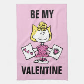 pinda's | VALENTIJNSDAG | Sally Valentijns Theedoek (Verticaal)