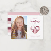 Pinda's | Valentijnsdag | Schroeder & Lucy Notitiekaartje (Voorkant / Achterkant in situ)