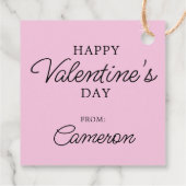 pinda's | VALENTIJNSDAG | Snoopie met Valentijnse  Bedankjes Labels (Achterkant)