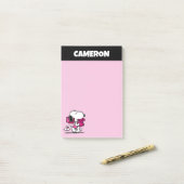 pinda's | VALENTIJNSDAG | Snoopie met Valentijnse Post-it® Notes (Op bureau)